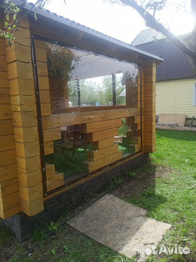 Мягкие окна / гибкие окна для беседки/веранды