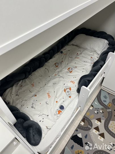 Бортик косичка