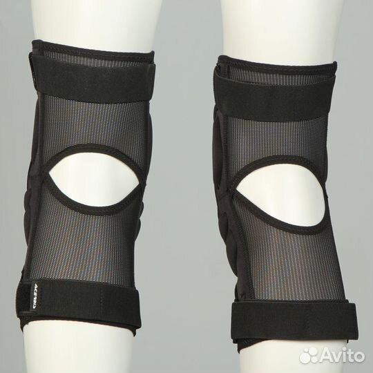 Наколенники Acerbis Soft Knee (Черный/Красный)