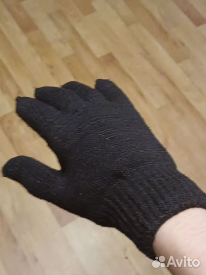 Перчатки зимние двойные