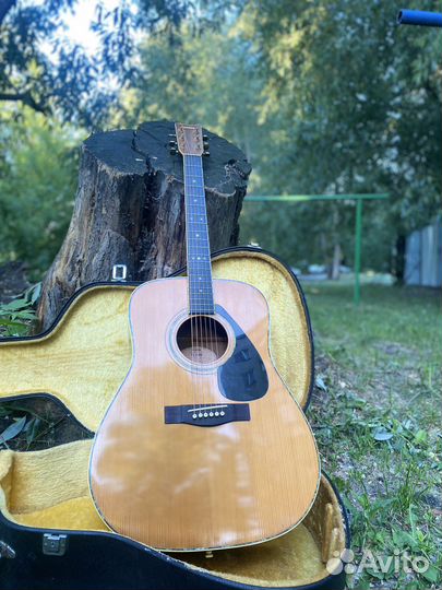 Гитара yamaha fg-350d Япония 1982