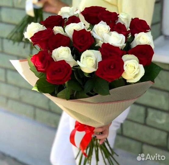 25 Роз Цветы Букет