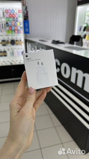 Оригинальный адаптер apple 20w type-c