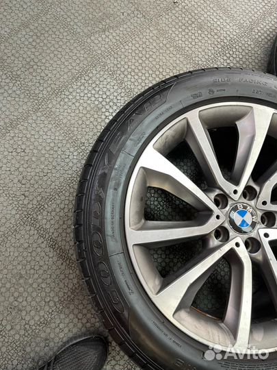 Колеса оригинал Х5 Х6 R19 всборе goodyear RUN flat