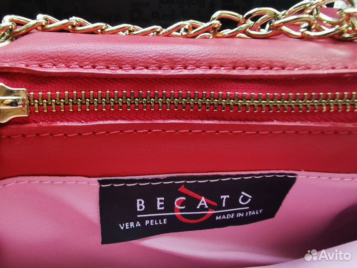 Becato. Италия. Женская натуральная кожа новая