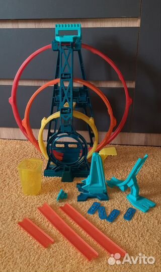 Трек Hot wheels Тройная петля GLC96