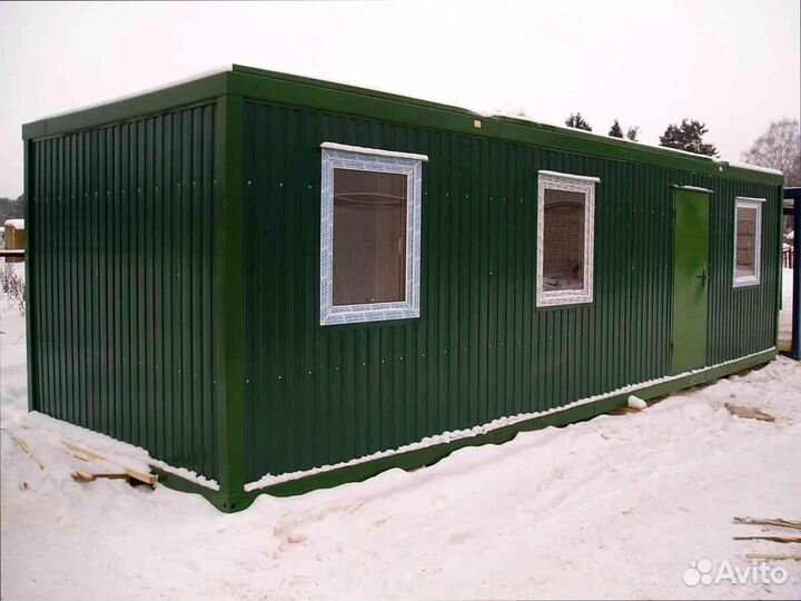 Жилая бытовка на дачу