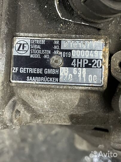 АКПП 4HP-20 Mercedes Vito W638 2.2cdi om611