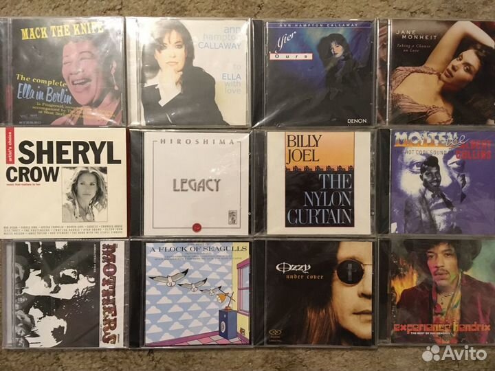 Фирменные компакт диски CD