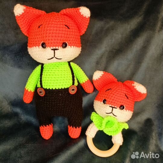 Игрушка лисенок