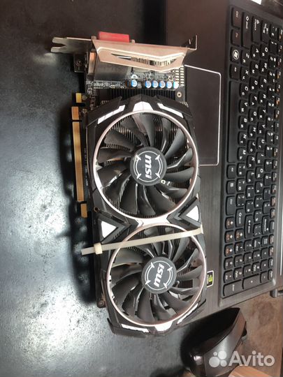 Видеокарта MSI RX 470 Armor OC