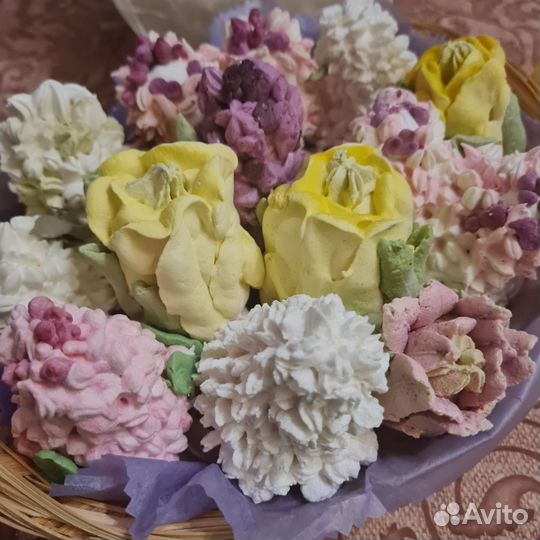 Зефирные букеты