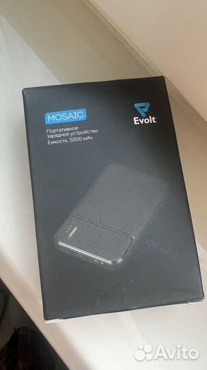Power bank Повербанк новый mosaic evolt 500