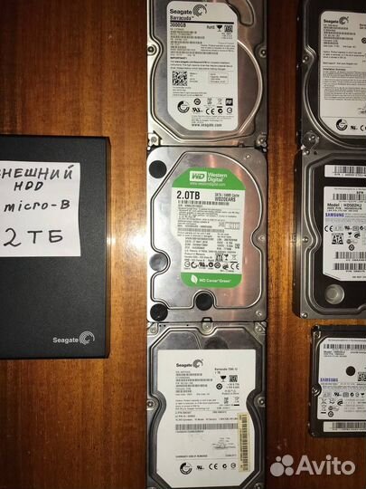 Жёсткие Диски Рабочие Много SATA / HDD 3.5 / 2.5