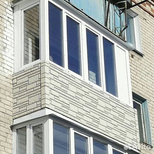 Пластиковые балконы Установка