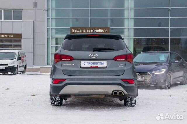 Hyundai Santa Fe 2.2 AT, 2017, 197 000 км