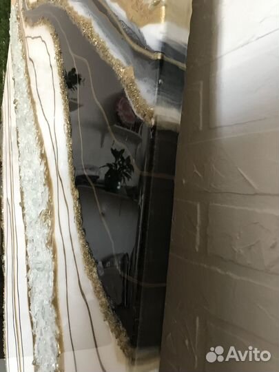 Интерьерная картина из смолы