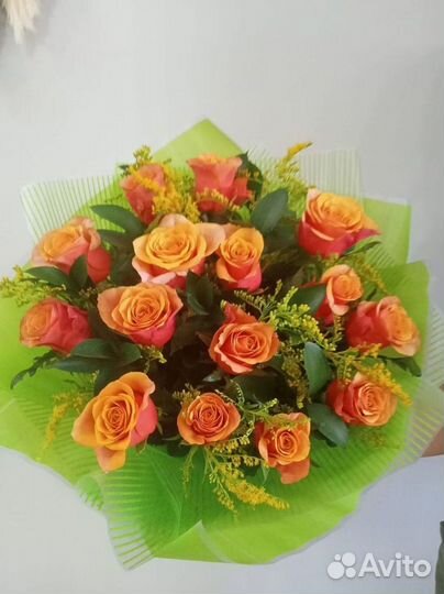 Розы букеты 25, 51,101 роза подарки