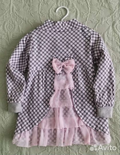 Плащ (ветровка) для девочки 104-110