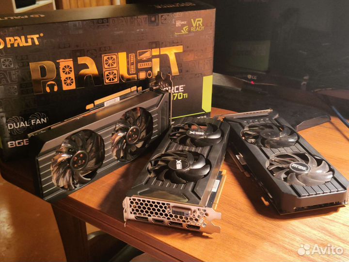 Видеокарта gtx 1070ti 8gb