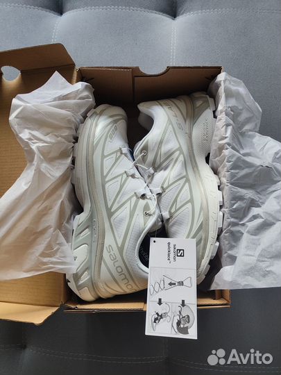 Salomon xt 6 white оригинал