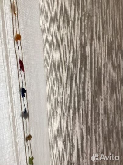 Красивая полупрозрачная штора