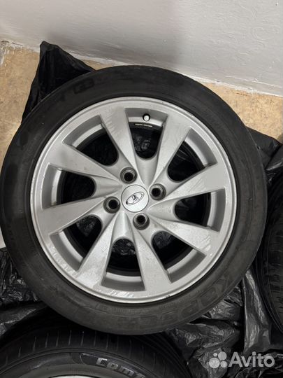 Литье диски r15 4x100 с резиной