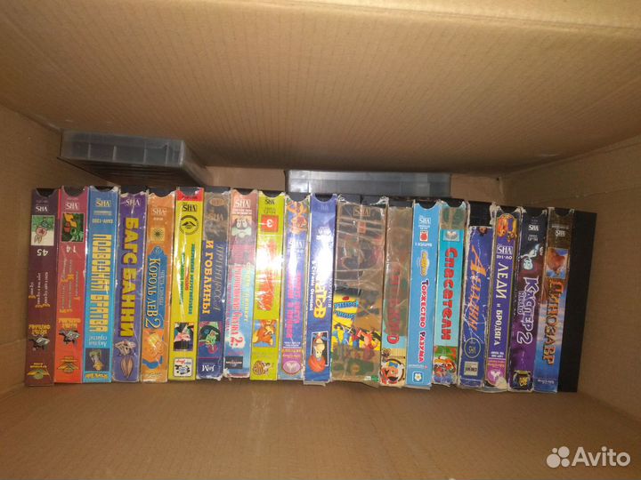 Видеокассеты лицензия более 100 шт
