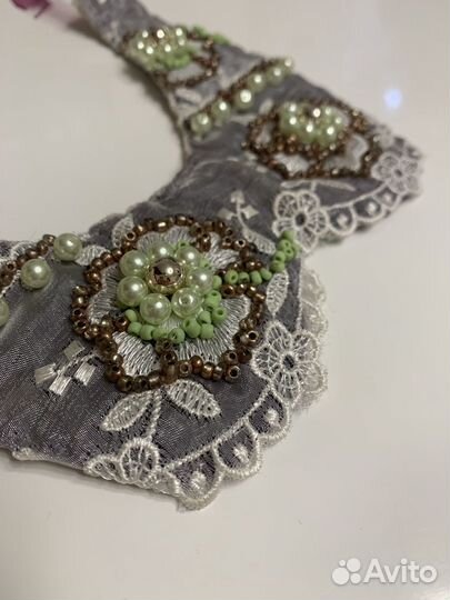 Воротник ручной работы