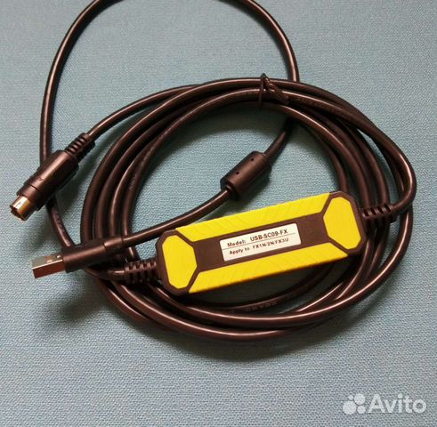 Кабель USB-SC09-FX Mitsubishi Delta dvp Fatek fbs