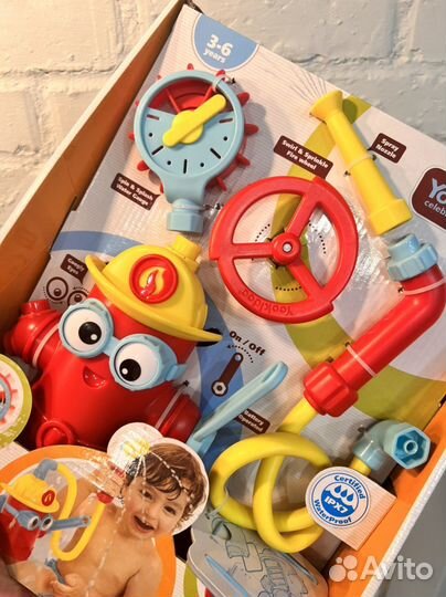 Игрушка дла ванной Yookidoo, пожарный гидрант