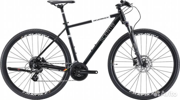Велосипед silverback scento path HD (2023) Black/W