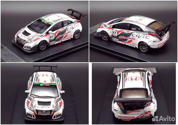 Коллекционные модели Honda (4 шт на выбор)