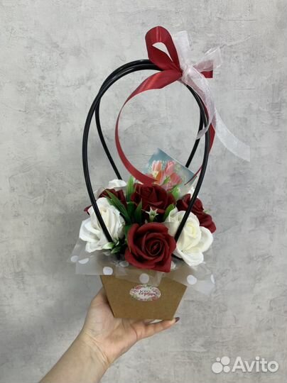 Цветы из мыла