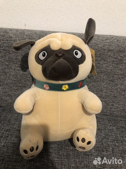 Мягкая игрушка мопс