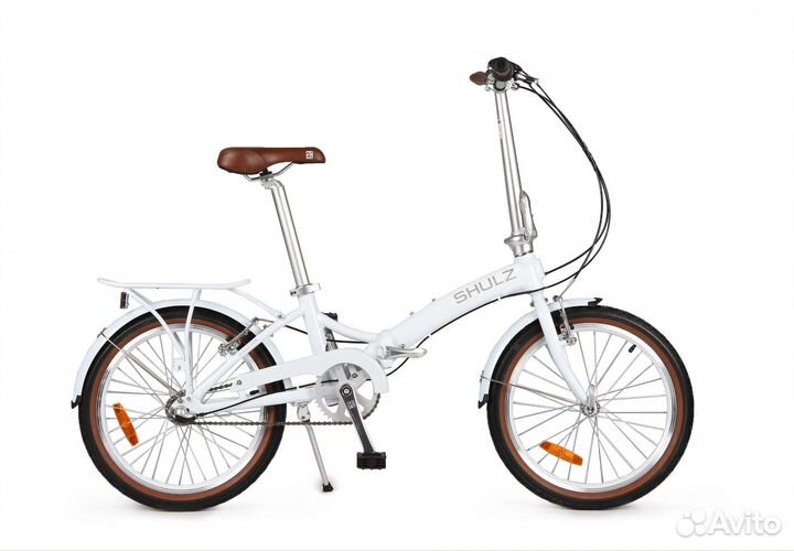 Новый Велосипед Shulz Goa V-brake 2023, белый