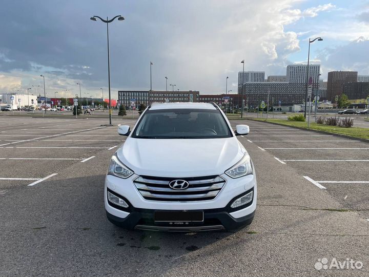 Hyundai Santa Fe 2.2 AT, 2013, 185 325 км