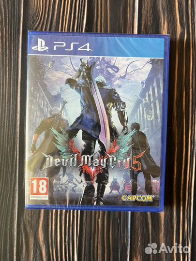 Devil may cry 5 ps4 диск новый