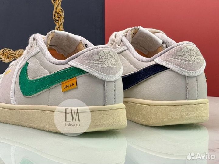 Кроссовки Nike Union LA X Air Jordan 1 KO Low Sail