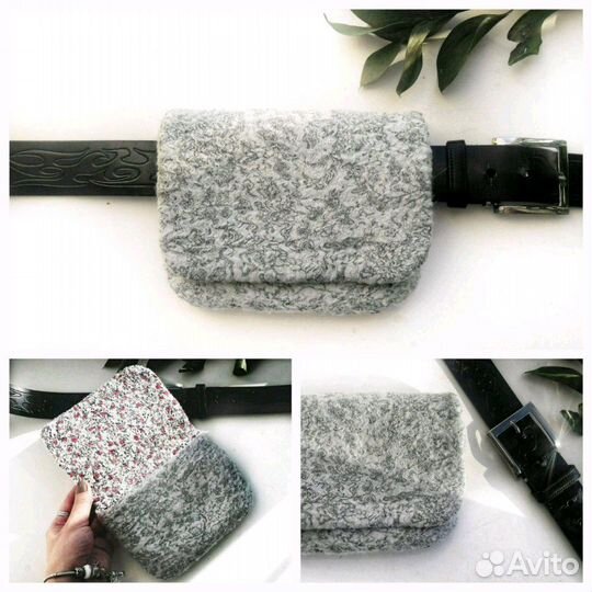 Сумочка поясная кросс-боди