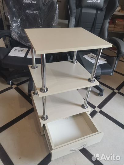 Тележка косметологическая с ящиком
