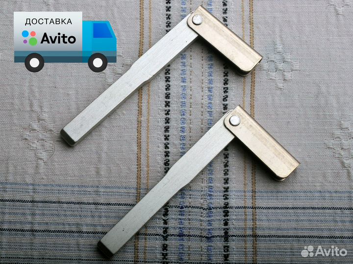 Лезвие вставка в смарт-ключ Land Rover, Jaguar 2шт