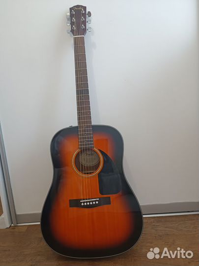 Акустическая гитара fender CD-60 SB-DS-V2