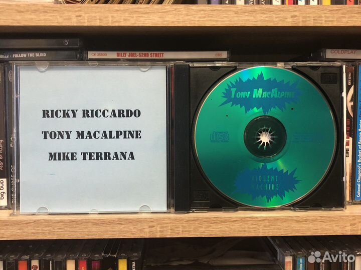 CD диск Tony MacAlpine – Violent Machine