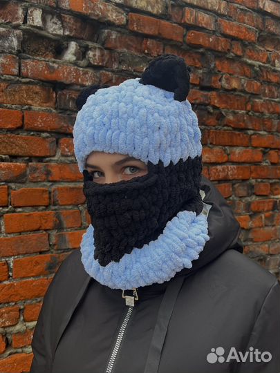 Плюшевая балаклава