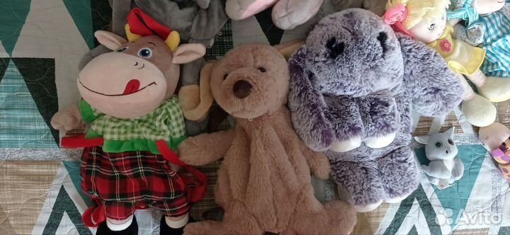 Мягкие игрушки, рюкзаки детские