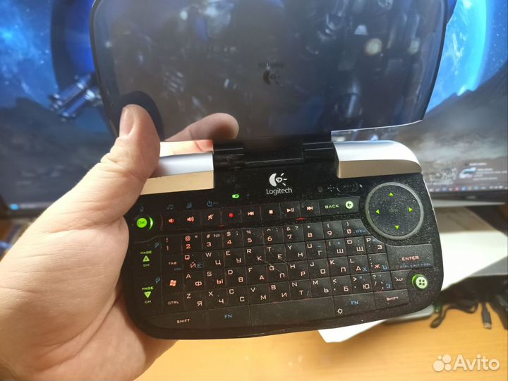 Клавиатура беспроводная logitech dinovo mini