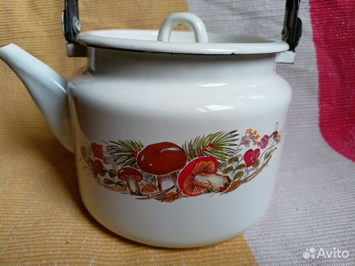 Чайник эмалированный бу 2 литра