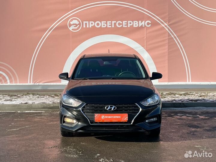 Hyundai Solaris 1.4 AT, 2017, 95 536 км