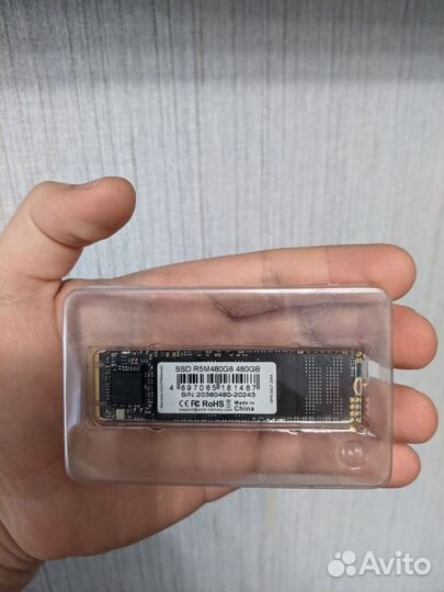 Как новый SSD AMD Radeon 480gb M.2 2280 SATA